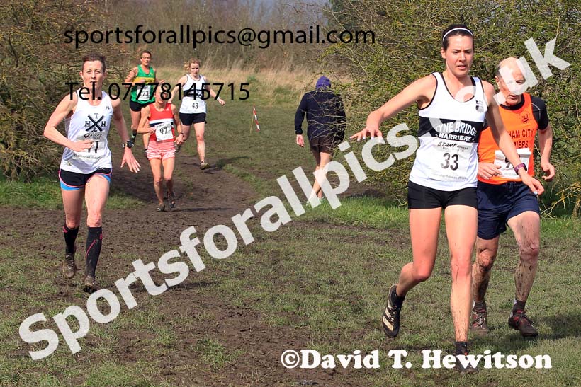 Womens and Mens 65+ in the 2023 BMAF Cross Country Champs., Wallsend. Photo: David T. Hewitson/Sports for All Pics